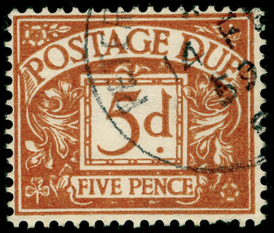 sg-d52-5d-brown-ochre-fine-used-cds-cat-20-wmk-edward-e2r