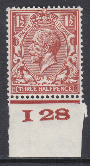 1924-1d-brown-block-cypher-control-i28-imperf-mounted-mint