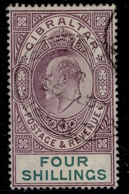 gibraltar-edvii-sg53-4s-dull-purple-green-fine-used-cat-250