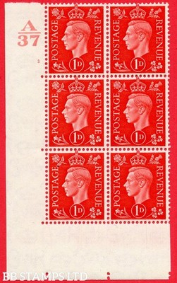 sg-463-q4-1d-scarlet-a-mounted-mint-control-a37-cylinder-3-no-dot-b64812