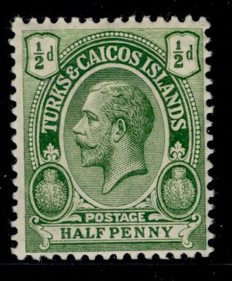 turks-caicos-islands-gv-sg129-d-green-nh-mint