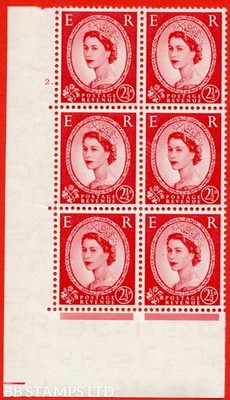 sg-519-s50-2d-carmine-red-an-unmounted-mint-cylinder-block-of-6-cy-b73152