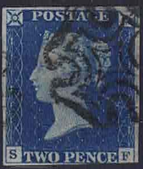 qv-sg-5-1840-2d-blue-plate-1-superb-perth-mx-clean-back