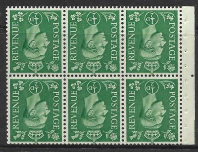 qb4a-perf-type-i-ie-middle-d-pale-green-booklet-pane-unmounted-mint-mnh