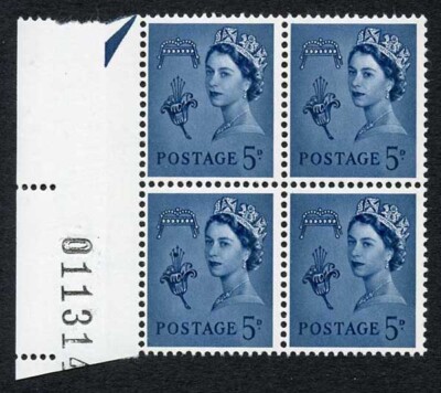 guernsey-xg10a-5d-royal-blue-pva-gum-violet-phos-block-4-with-stamen-flaw