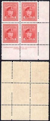canada-sg380-4c-carmine-lake-plate-49-lr-block-u-m
