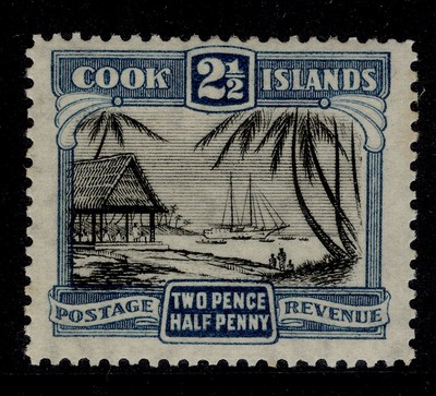 cook-islands-gv-sg102-2d-black-deep-blue-m-mint-cat-28