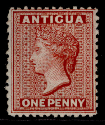 antigua-qv-sg13x-1d-lake-m-mint-cat-180-wmk-reversed