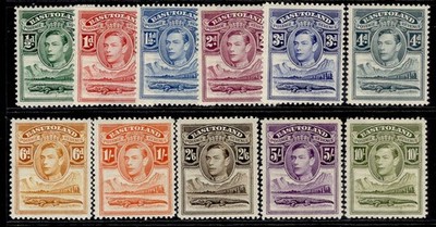 basutoland-gvi-sg18-28-1938-complete-set-lh-mint-cat-130