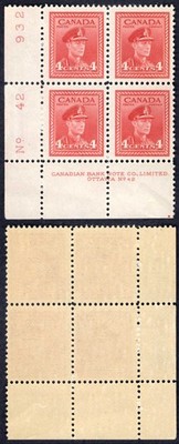 canada-sg380-4c-carmine-lake-plate-42-ll-block-u-m