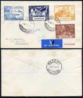 basutoland-1949-upu-first-day-cover