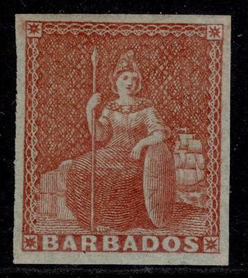barbados-qv-sg5-4d-brownish-red-m-mint-cat-160
