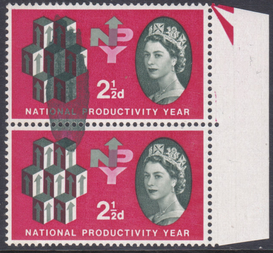 sg-631-1962-npy-2d-huge-green-ink-blob-unmounted-mint