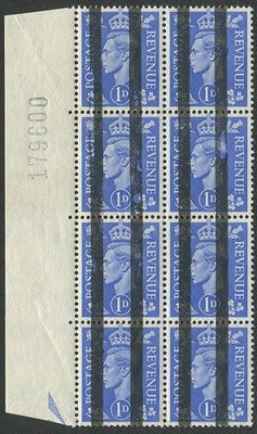 1950-1d-sg-504-p-o-training-bars-on-block-of-eight-u-m-some-gum