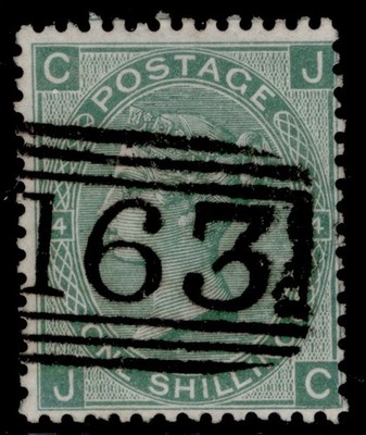 gb-qv-sg117-1s-green-plate-4-fine-used-cat-55-jc