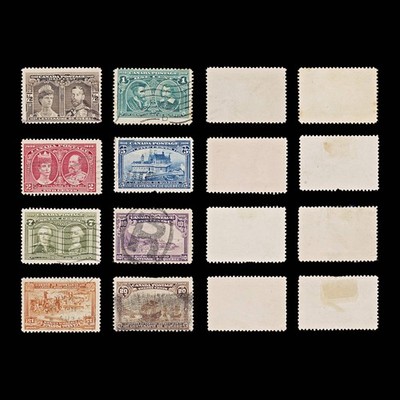 9567-canada-sg188-195-set-of-8-1908-sc-96-103-mi84-91-used-c375