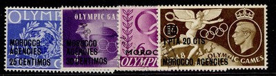 morocco-agencies-spa-gvi-sg178-181-1948-olympic-games-set-fine-used