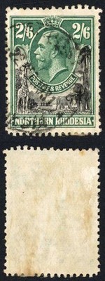northern-rhodesia-sg12-kgv-2-6-used-cat-18-pounds