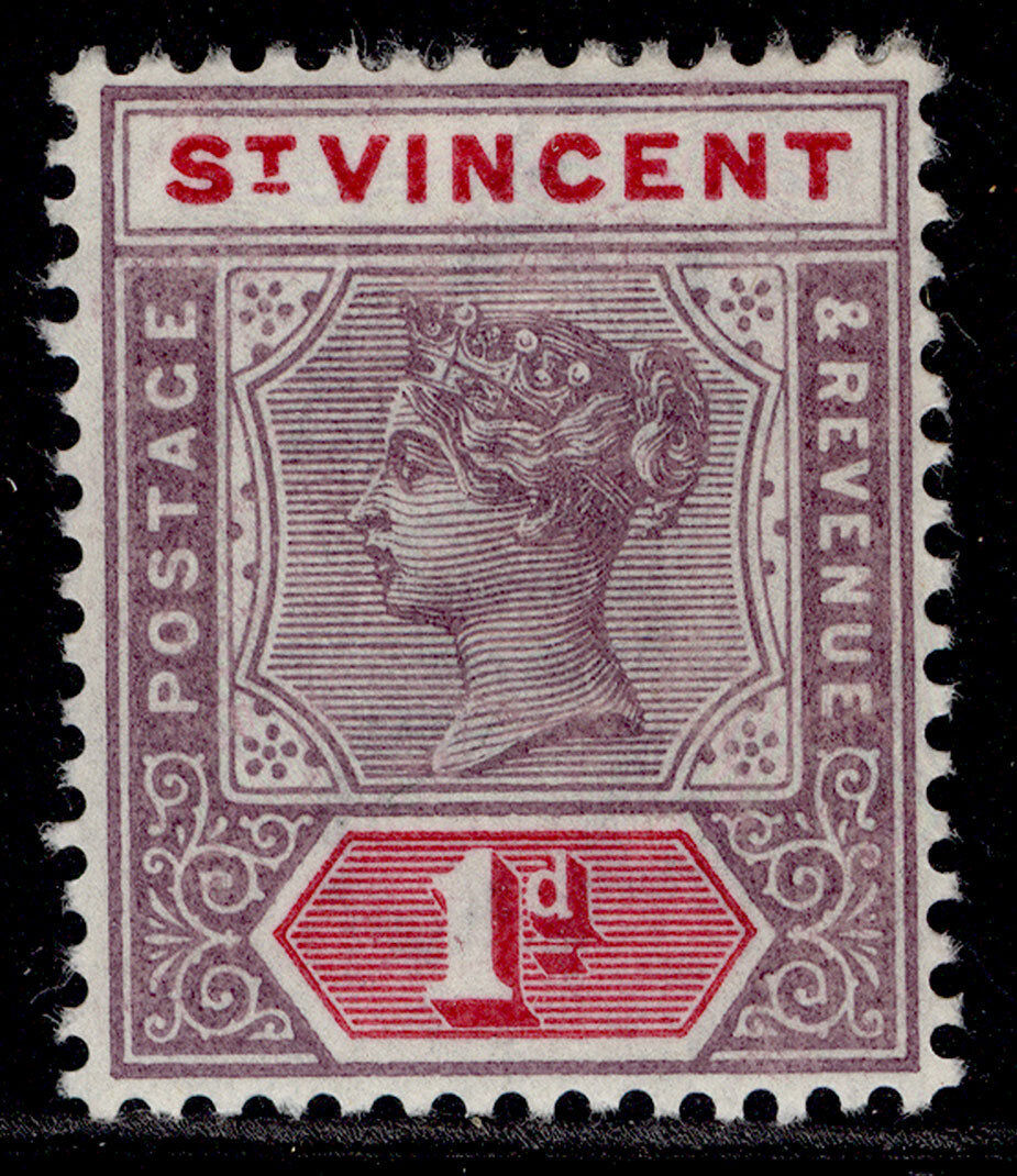 st-vincent-qv-sg68-1d-deep-mauve-carmine-m-mint