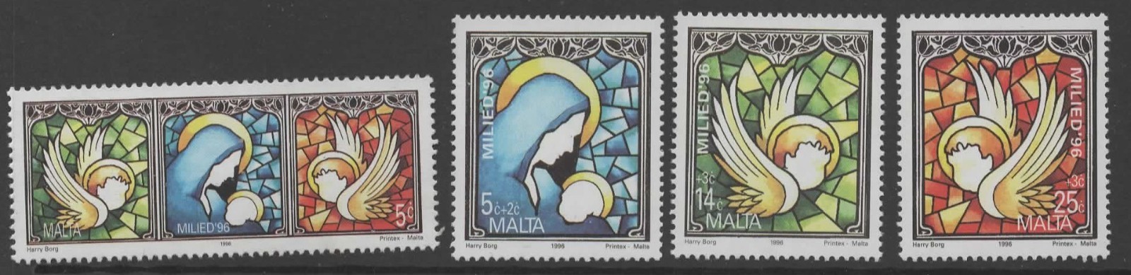 malta-sg1034-15-1996-christmas-mnh
