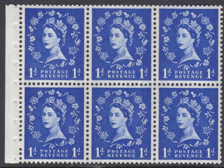 sb40-wilding-booklet-pane-green-phos-perf-type-ie-top-unmounted-mnt-mnh