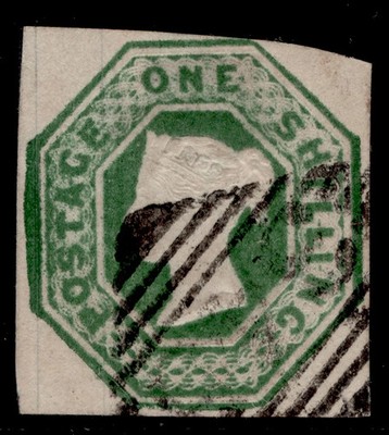 gb-qv-sg56-scarce-1s-deep-green-cut-square-used-cat-900-ireland