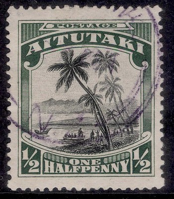 cook-islands-aitutaki-gv-sg30-d-black-green-fine-used-cat-30