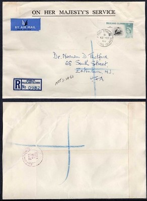falkland-is-sg205-1960-5-birds-on-a-commercial-cover-to-the-usa