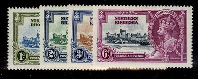 northern-rhodesia-gv-sg18-21-1935-silver-jubilee-set-m-mint-cat-26