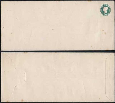 p39-qv-1-2d-blue-green-post-office-issue-envelope-size-i-mint