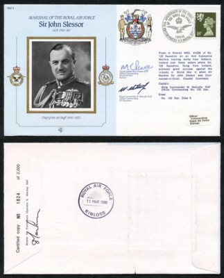 cdm11-mfaf-sir-john-slessor-signed-by-peaker-and-metcalfe