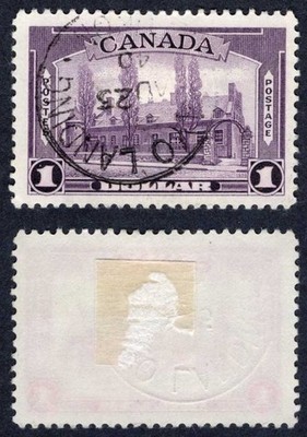 canada-sg367-one-dollar-violet-used-cat-20-pounds
