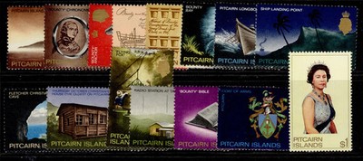 pitcairn-islands-qeii-sg94-106b-1969-75-complete-set-m-mint-cat-25