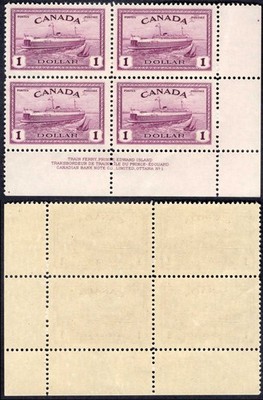 canada-sg406-one-dollar-peace-plate-1-lr-block-u-m-cat-120-pounds