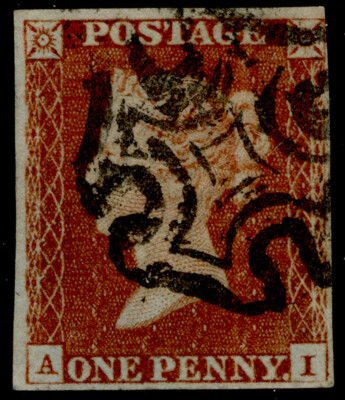 gb-qv-sg8-1d-red-brown-black-mx-plate-19-used-cat-60-ai