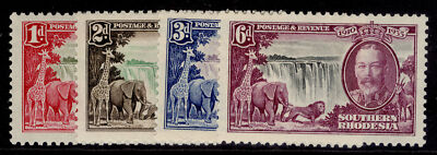 southern-rhodesia-gv-sg31-34-1935-silver-jubilee-set-m-mint-cat-30