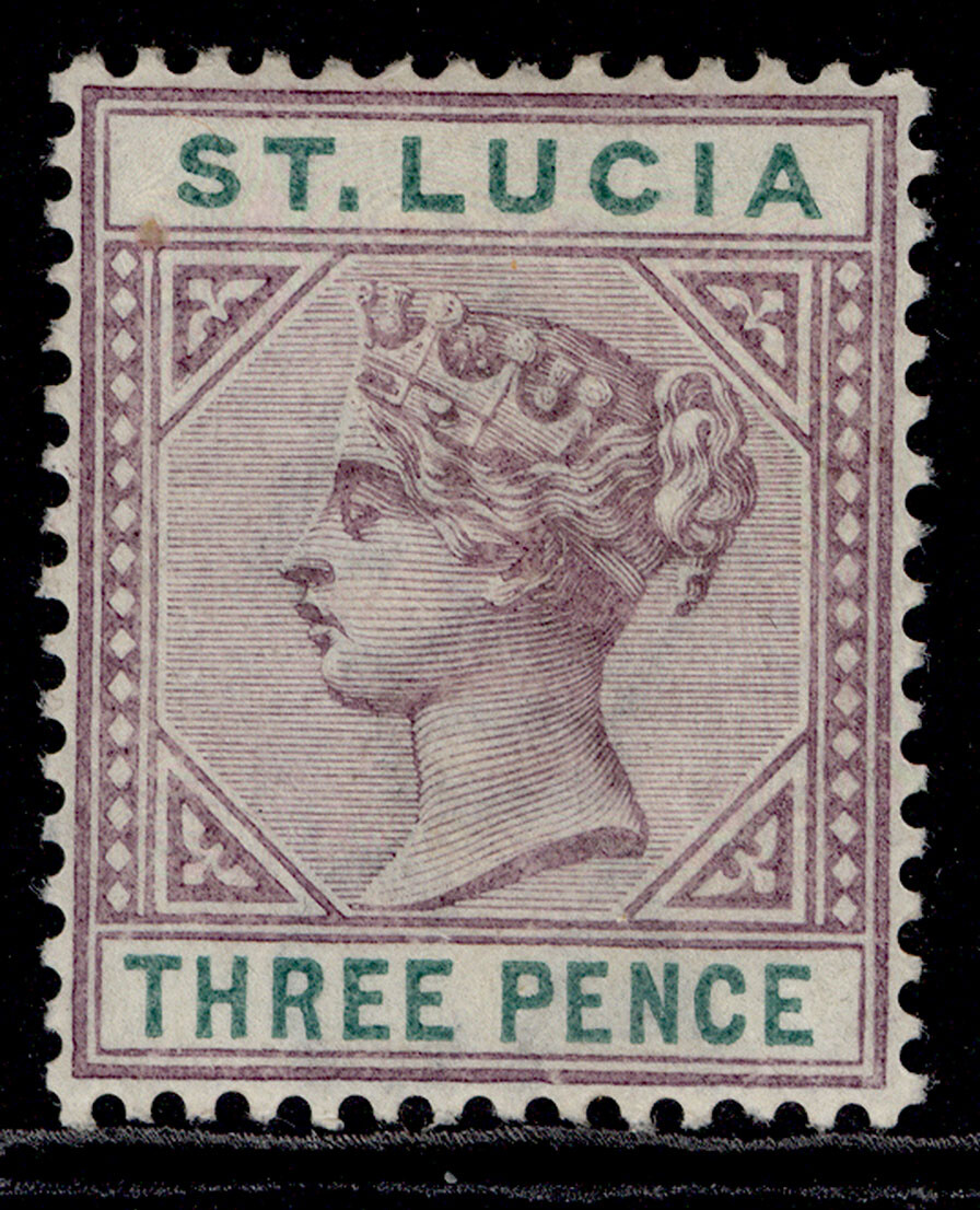 st-lucia-qv-sg47-3d-dull-mauve-green-m-mint-cat-10