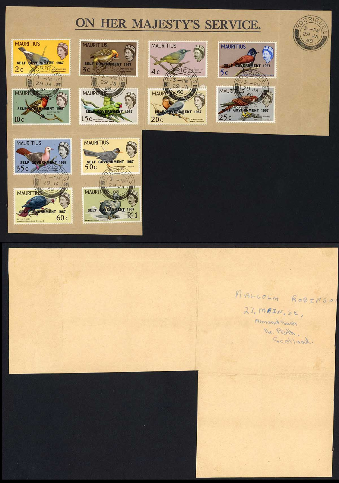 mauritius-sg349-60-birds-set-to-1r-on-part-ohms-cover