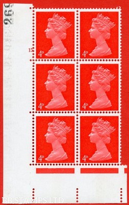 sg-733-u14-4d-bright-vermilion-an-unmounted-mint-cylinder-block-of-6-b82932