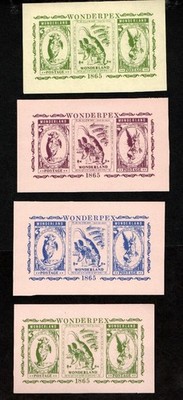 a-collection-of-four-gerald-king-wonderland-sheetlets