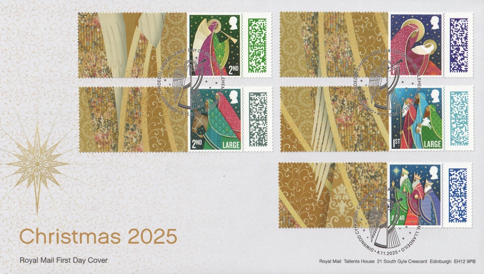 gb-2025-christmas-collector-smilers-sheet-fdc-gs180-ls178