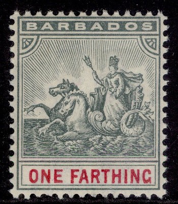 barbados-edvii-sg135-d-slate-grey-carmine-m-mint-cat-13