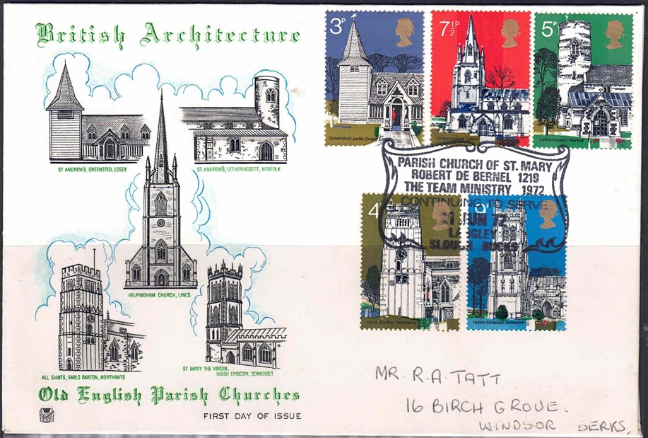 qeii-fdc-143i-st-marys-langley-slough-british-architecture-village-churches