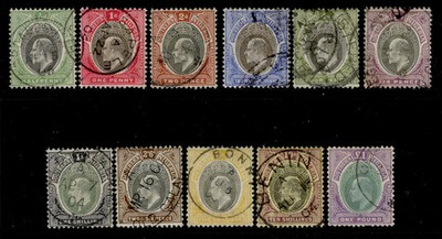 southern-nigeria-edvii-sg10-20-1903-04-complete-set-fine-used-cat-1300