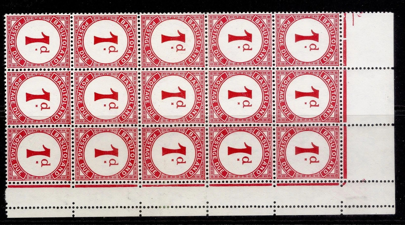 basutoland-gvi-sg-d1bb-1d-error-st-edwards-crown-wmk-in-block-nh-mint