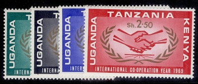 tanzania-qeii-sg219-222-1965-intl-co-operation-year-set-nh-mint