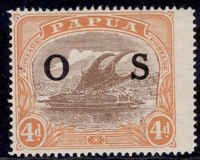 aus-papua-bng-gv-sg-o60w-4d-light-brown-orange-lh-mint-wmk-crown-to-left