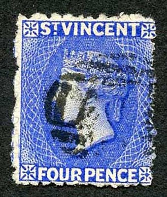 st-vincent-sg38-4d-bright-blue-wmk-small-star-perf-11-12-5-cat-120-pounds