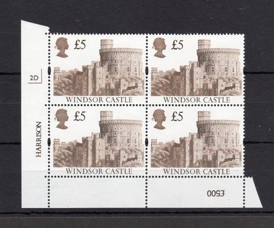 5-castles-unmounted-mint-plate-2d-block-cat-72