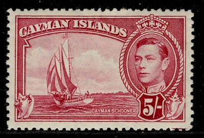 cayman-islands-gvi-sg125-5s-carmine-lake-m-mint-cat-45
